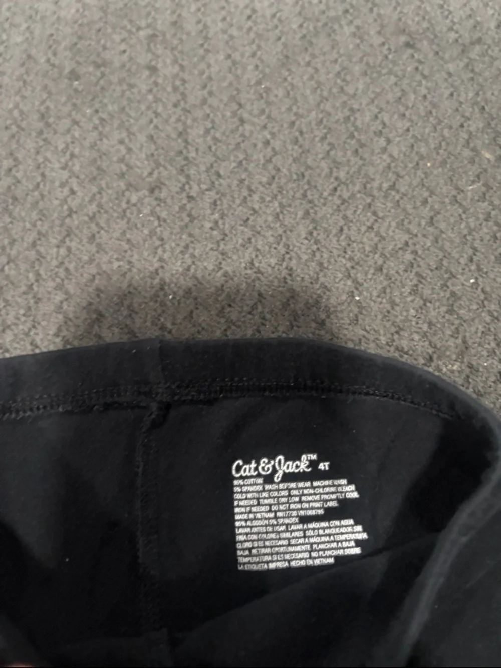 Cat & Jack Black Kids Bike Shorts